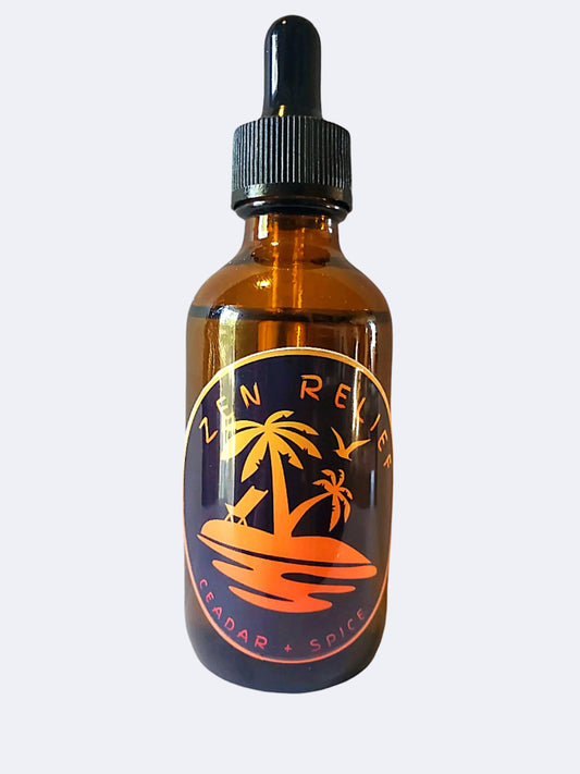 Cedar + Spice Beard oil